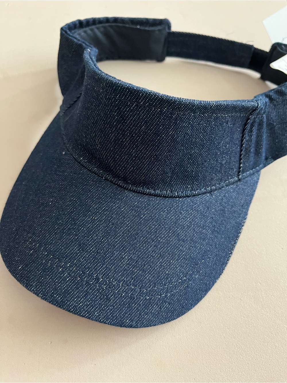 Navy Denim Jean Visor
